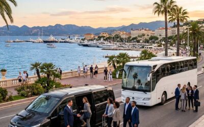 Transport groupes et séminaires sur la Côte d’Azur : Guide complet pour organisateurs d’événements
