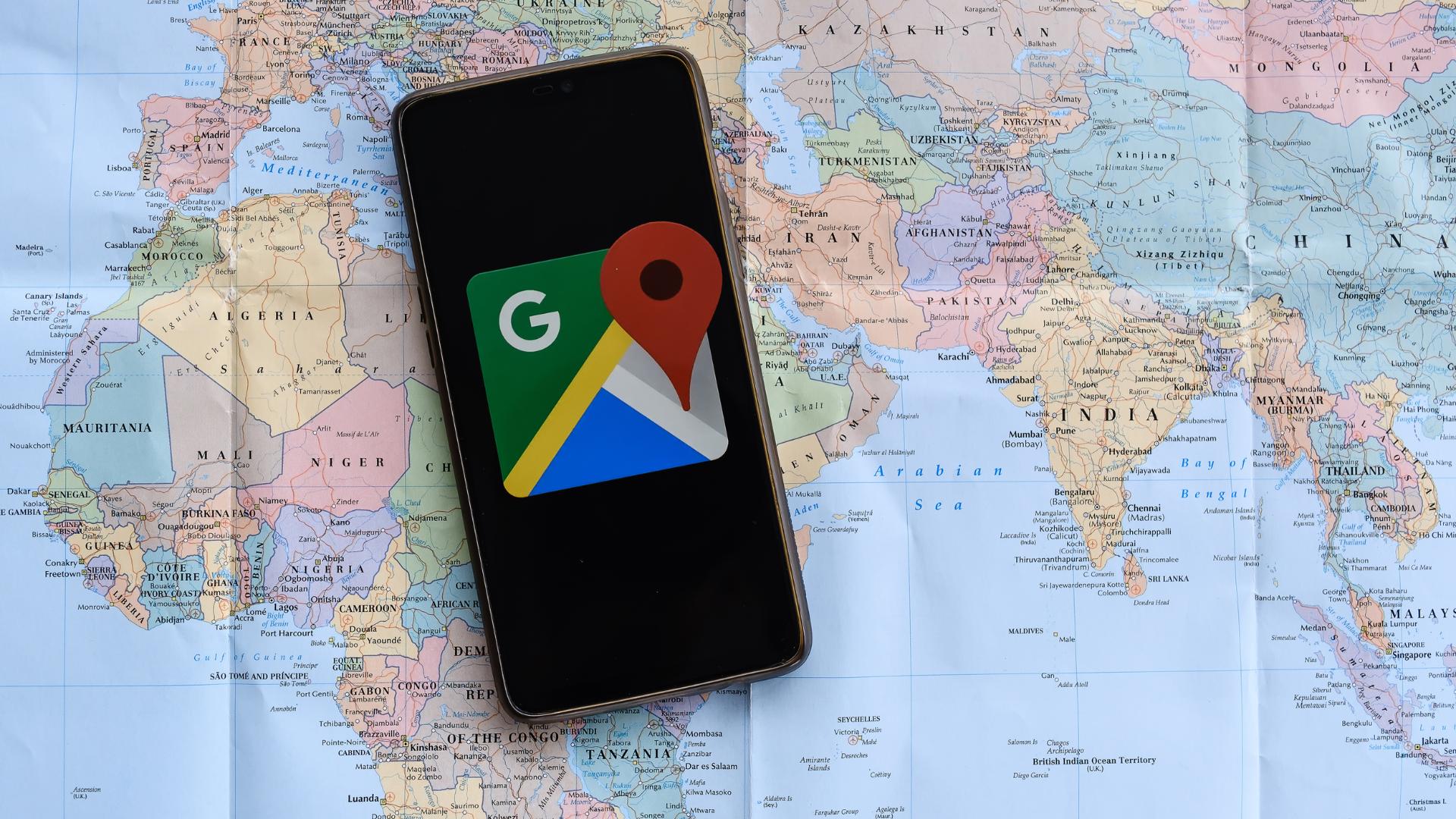 itinéraire pour voyage Google Maps